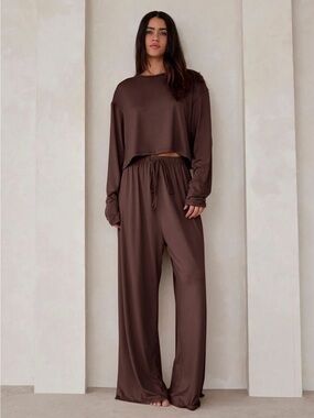 NWT Bumpsuit The Cloud High Waisted Pant - small / chocolate